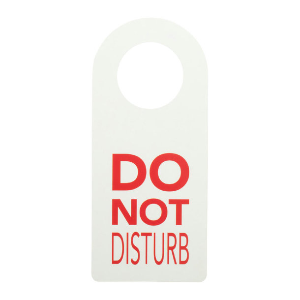 Individueller Tür-Aufhänger Disturb
