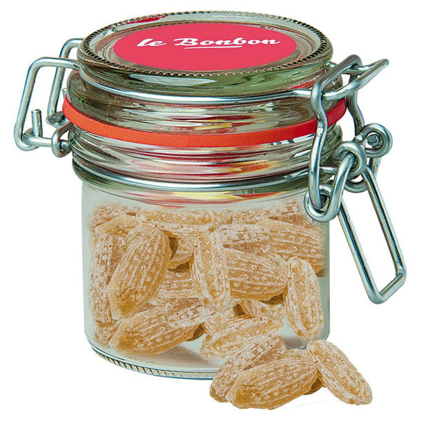 Ingwer Bonbons, ca. 60g, Bonbonglas Mini
