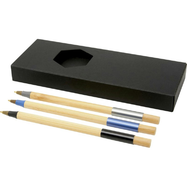 Kerf Bambus-Stiftset 3-teilig