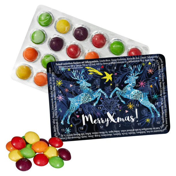 Kleinster (Advents-) Kalender der Welt "Standard"  mit SKITTLES® Original Fruity Candy