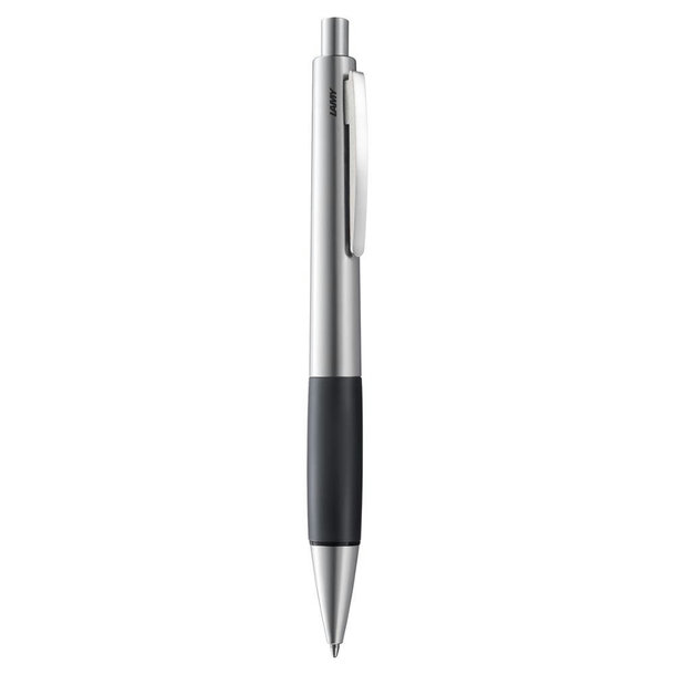 Kugelschreiber LAMY accent silver-black M-schwarz 