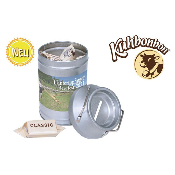Kuhbonbon-Milchkanne