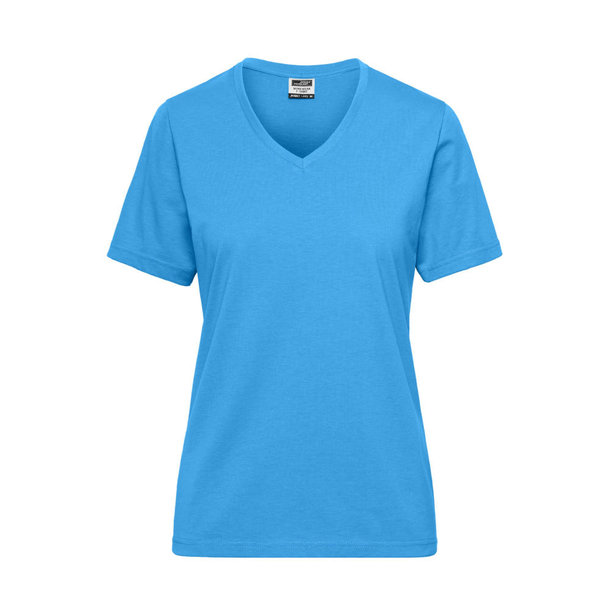 Ladies\' BIO Workwear T-Shirt-Strapazierfähiges und pflegeleichtes T-Shirt