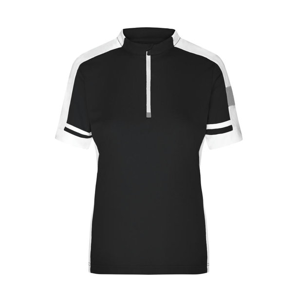 Ladies\' Bike-T Half Zip-Sportives Bike-Shirt