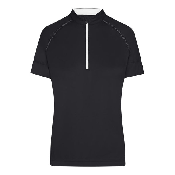 Ladies\' Bike-T Half Zip-Sportliches Radtrikot