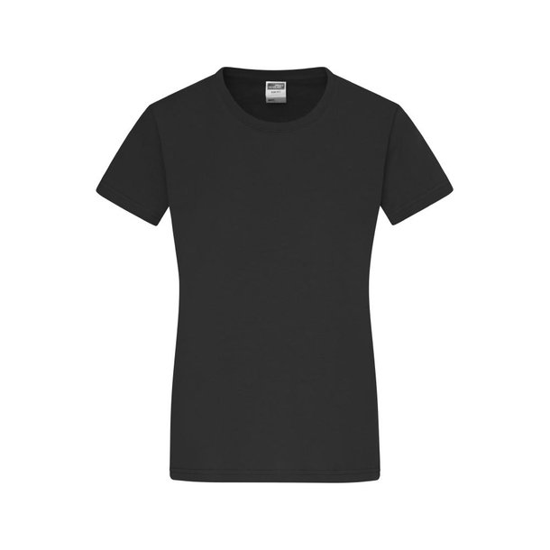 Ladies\' Slim Fit-T-Figurbetontes Rundhals-T-Shirt
