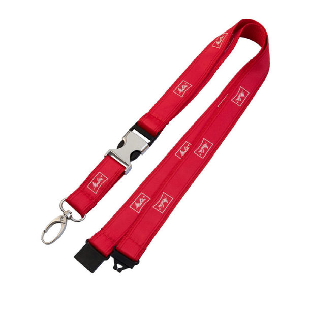 Lanyard mit Satinbandbesatz