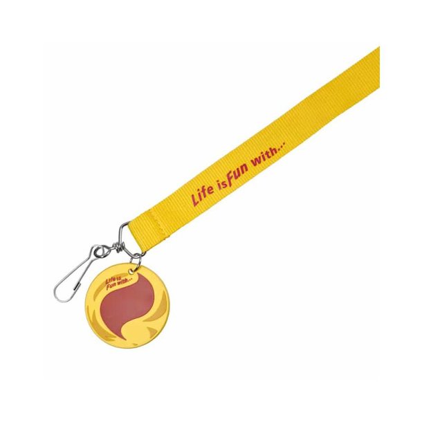 Lanyard mit Silikon-Anhänger