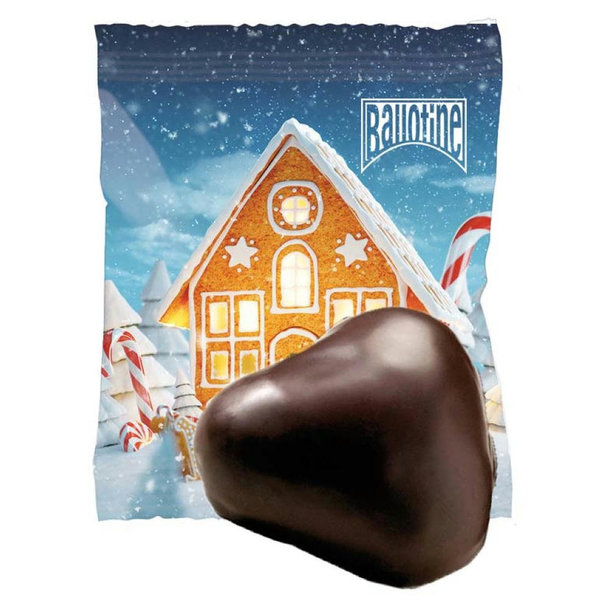 Lebkuchenherz im Tütchen