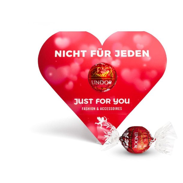 Lindt Lindor Kugel in Werbekartonage