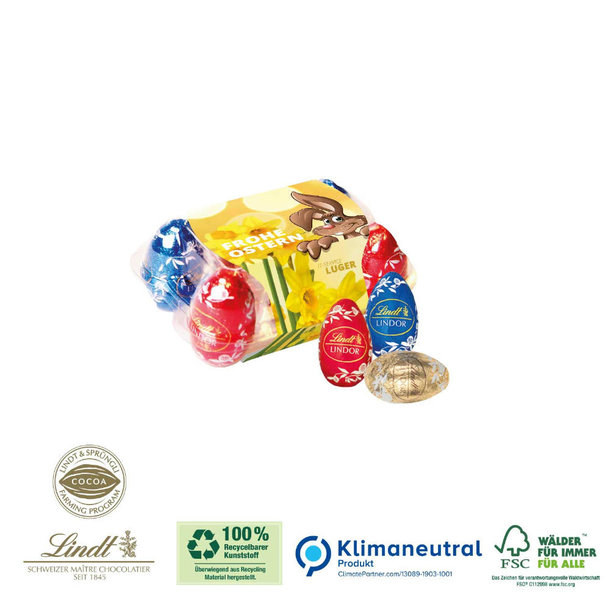Lindt Mini-Eierpackung
