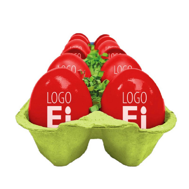 LogoEi 12er-Box - Blau - Rot