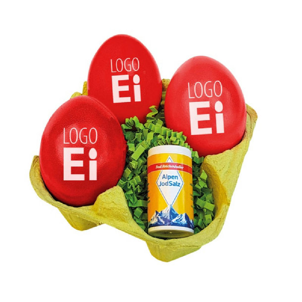 LogoEi 3er  +  Salz - Grün - Rot