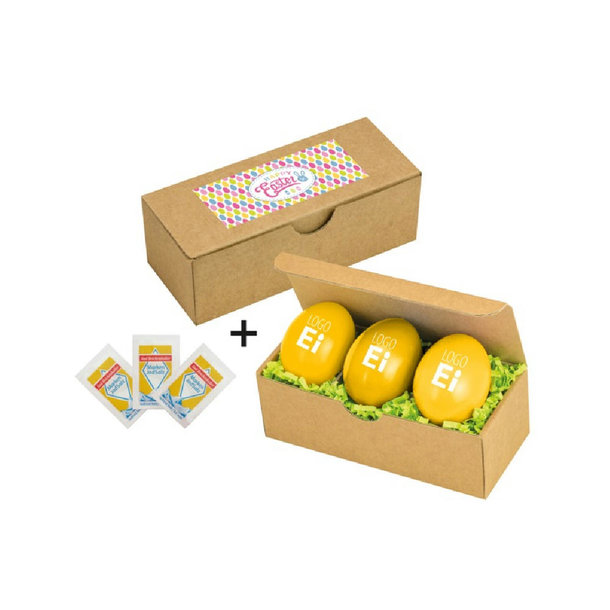 LogoEi 3er Snack-Box - Gelb