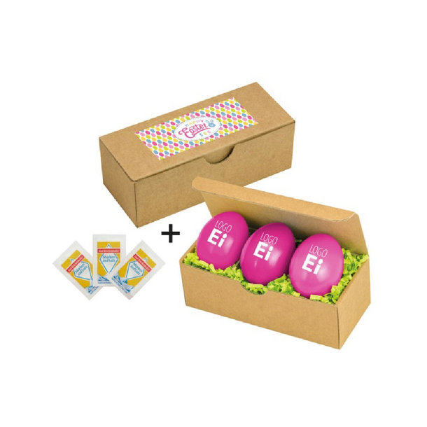 LogoEi 3er Snack-Box - Pink