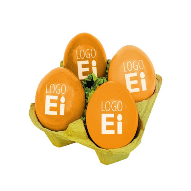 LogoEi 4er-Box - Grün - Orange