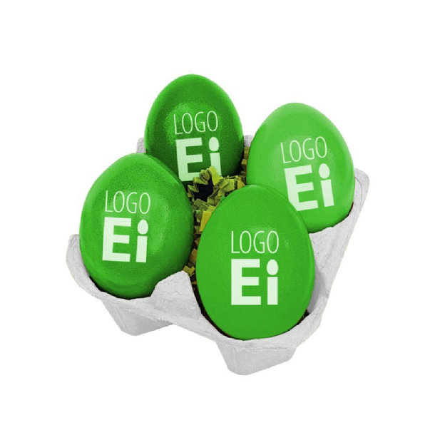LogoEi 4er-Box - Weiß - Grün