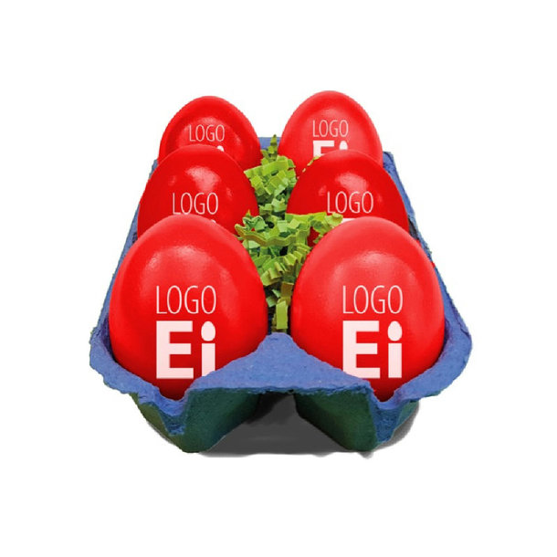 LogoEi 6er-Box - Blau - Rot