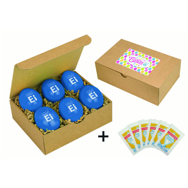 LogoEi 6er  Snack-Box - Blau