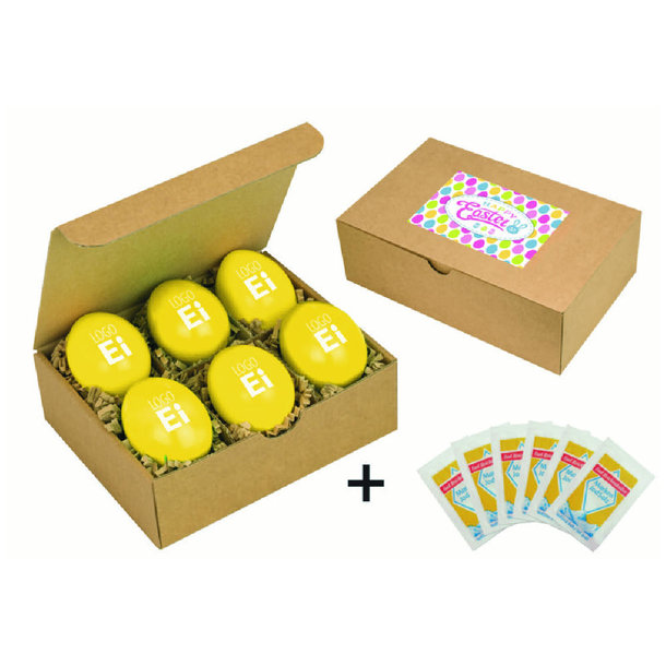 LogoEi 6er  Snack-Box - Gelb