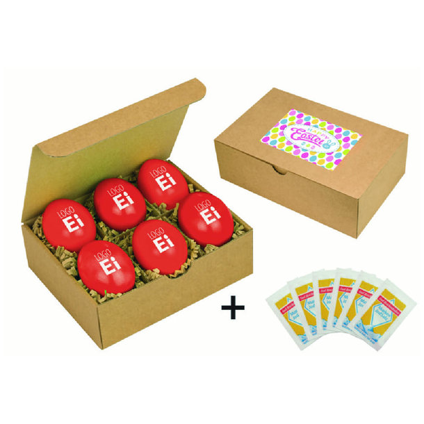 LogoEi 6er  Snack-Box - Rot