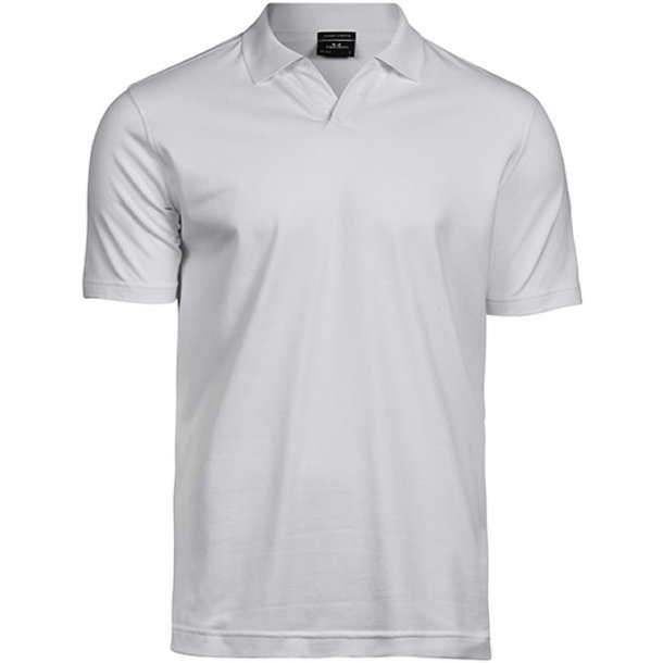 Luxury Stretch V-Neck Polo