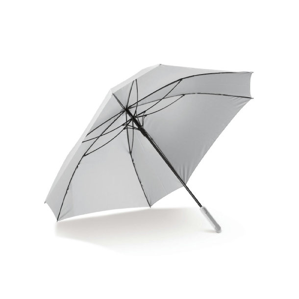 Luxus 27” quadratischer Regenschirm mit Hülle