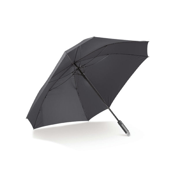 Luxus 27” quadratischer Regenschirm mit automatischer Öffnung