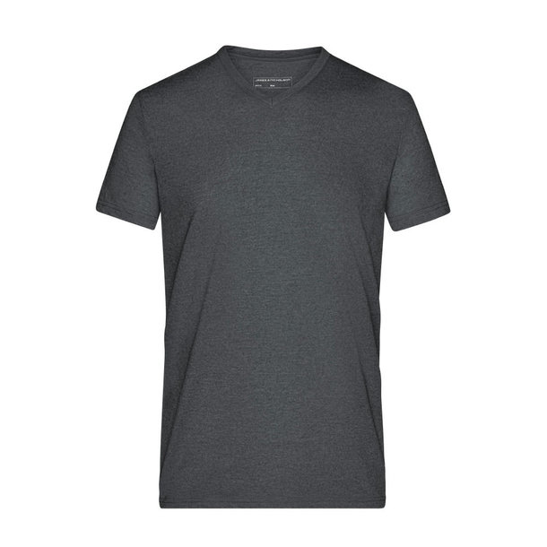 Men\'s Heather T-Shirt-Modisches T-Shirt mit V-Ausschnitt