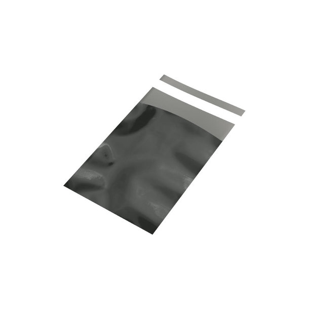 Metallic Envelope Black