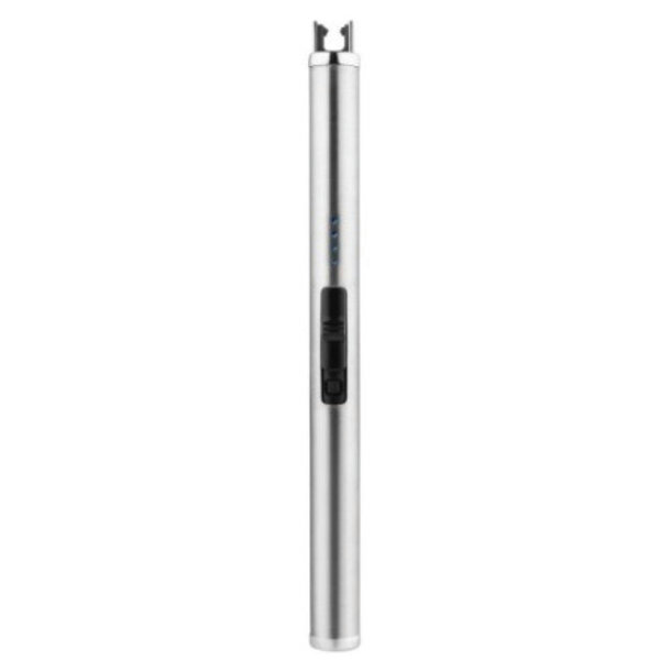 Metmaxx® Feuerzeug "FutureEleganceFire" silber 