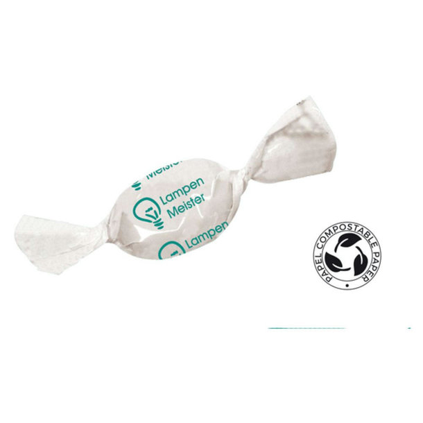 Minibonbons im Wickler - kompostierbare Folie