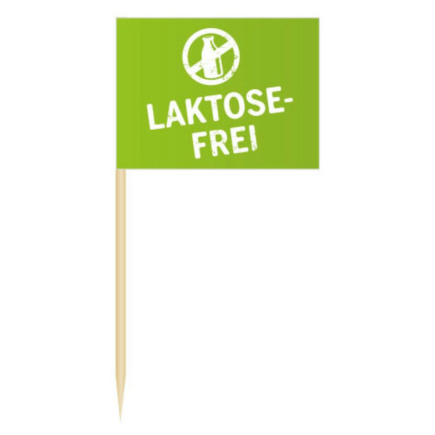 Minifahnen, LAKTOSEFREI