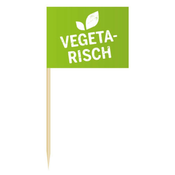 Minifahnen, VEGETARISCH