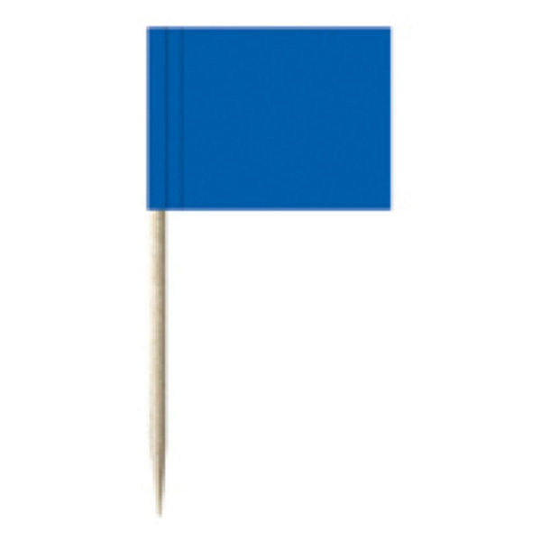 Minifahnen, blau   