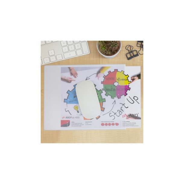 Mousepad AXOPlus 400, 24 x 19,5 cm rechteckig, 1,75 mm dick