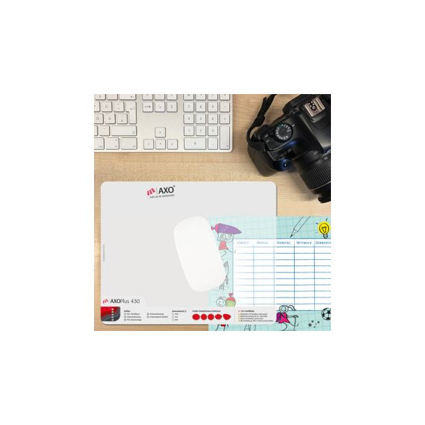 Mousepad AXOPlus 430, 24 x 19,5 cm rechteckig, 1,7 mm dick