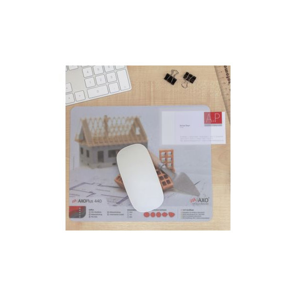 Mousepad AXOPlus 440, 24 x 19,5 cm rechteckig, 2,6 mm dick