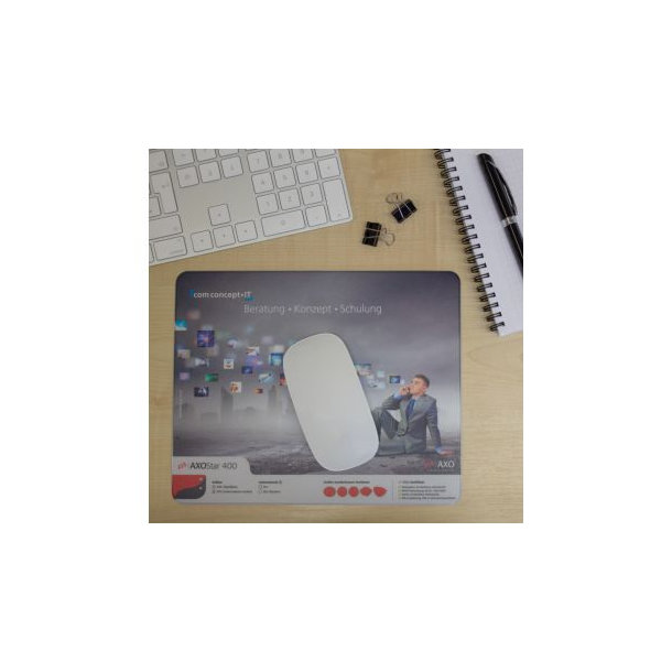 Mousepad AXOStar 400, 24 x 19,5 cm rechteckig, 1,6 mm dick