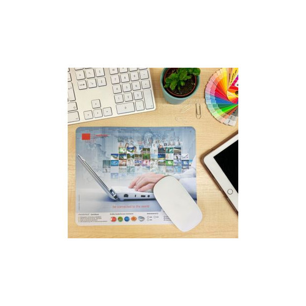 Mousepad AXOTex 400, 24 x 19,5 cm rechteckig, 2,4 mm dick