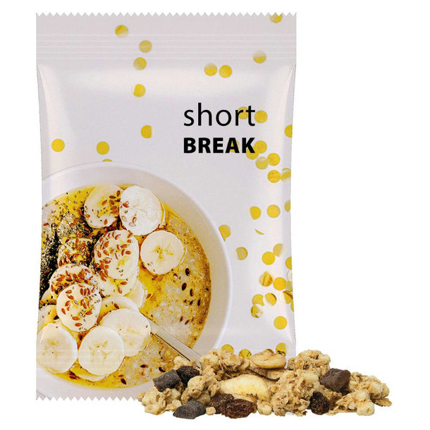 Müsli Knusper Banane-Schoko, ca. 60g, Maxi-Tüte