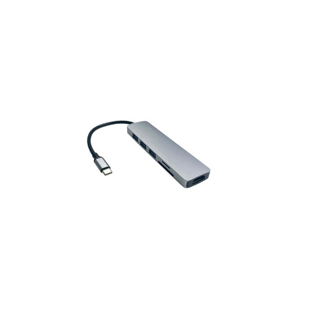 Multihub TYP-C Silber