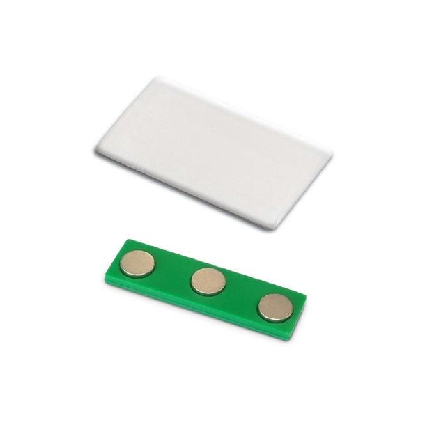 Namensschild mit Magnet 50x30mm