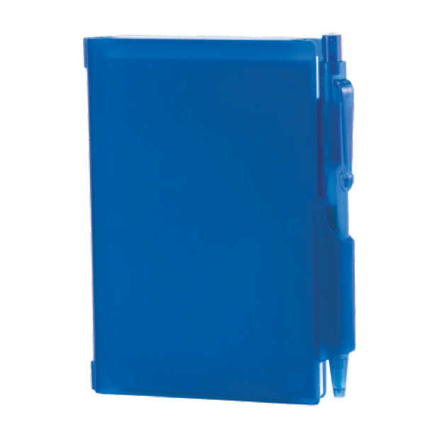Notizbuch A7 mit Kugelschreiber in PVC Hardcover
