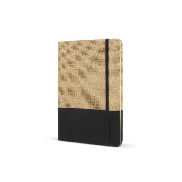 Notizbuch Jute R-PET GRS