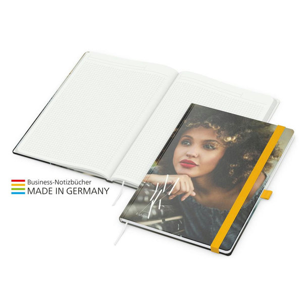 Notizbuch Match-Book green+blue
