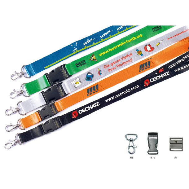 Nylon-Lanyard "Glanzetta"