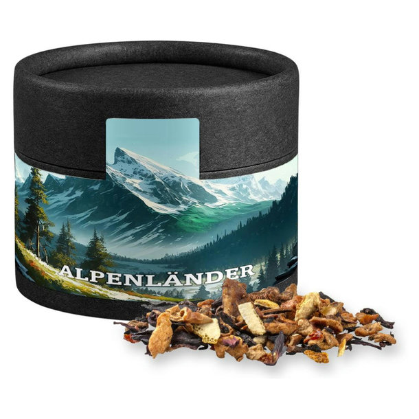 Omas Bratäpfelchen Tee, ca. 25g, Biologisch abbaubare Eco Pappdose Mini schwarz