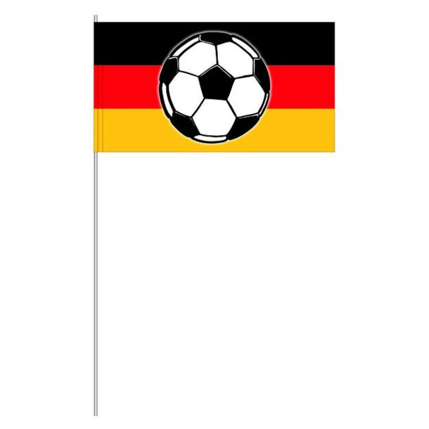 Papierfahnen, Deutschland/Ball