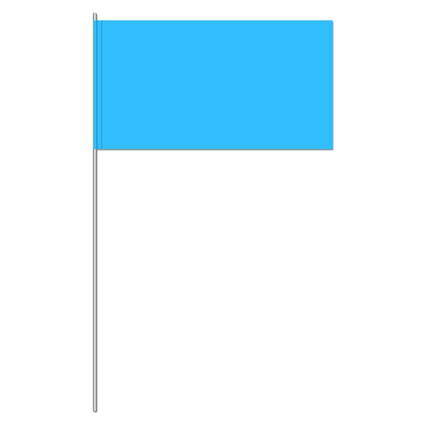 Papierfahnen, blau  